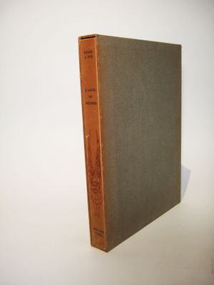 a book that is sitting on a white table