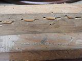 a piece of wood that has been turned into a piece of wood