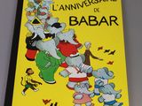 a yellow book with an image of a group of cartoon characters on it