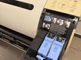 an image of a printer with two ink cartridges in it