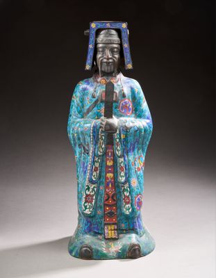 an image of a statue of a man holding a sword