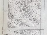 a black and white photo of a manuscript with writing on it