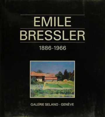 la couverture du livre d'Émile Bressler