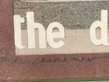 a picture of a sign that says the deck