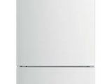 a white refrigerator freezer sitting on top of a white counter