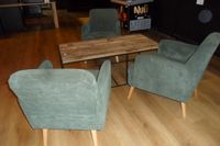 LOT : table basse à piètement métallique (45 x 129 x 70 cm) … (photo 2)