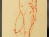 une image représentant un dessin d'un homme tenant une raquette de tennis