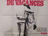 Affiche française du film « Une semaine de vacances »