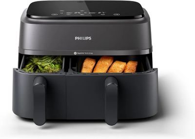 Philips Airfryer SÃ©rie 3000 - Air Fryer Double Panier, 9L, …