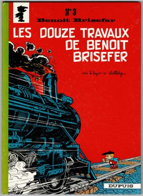 la couverture de *Les douze travaux de Benoît Briser*