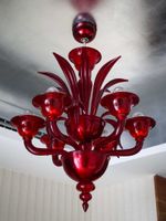 Lustre à six lumières et paire d’appliques à deux lumières e… (photo 2)