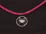 a close up of a necklace on a mannequin mannequin mannequin mannequin mannequin mannequin mannequin mannequin