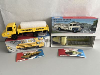 CIJ/Norev. Berliet Stradair et Citroen 55 Laitier - Lot 466