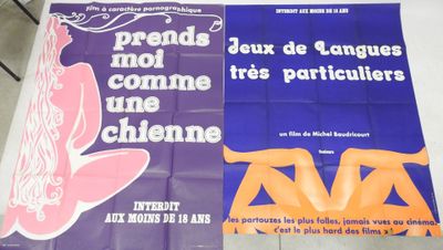 [EROTICA]. Affiches de films érotiques : Prends moi comme un…