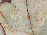 a close up of a marble slab on a table