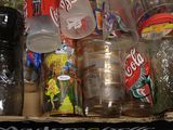 many different types of plastic cups and containers in this box
