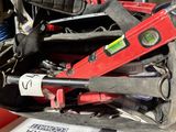 a tool bag full of assorted tools and tools
