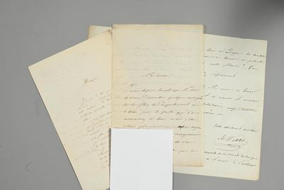 AISNE. Adolphe WATELET (Soissons 1811-1879), botaniste, géol…