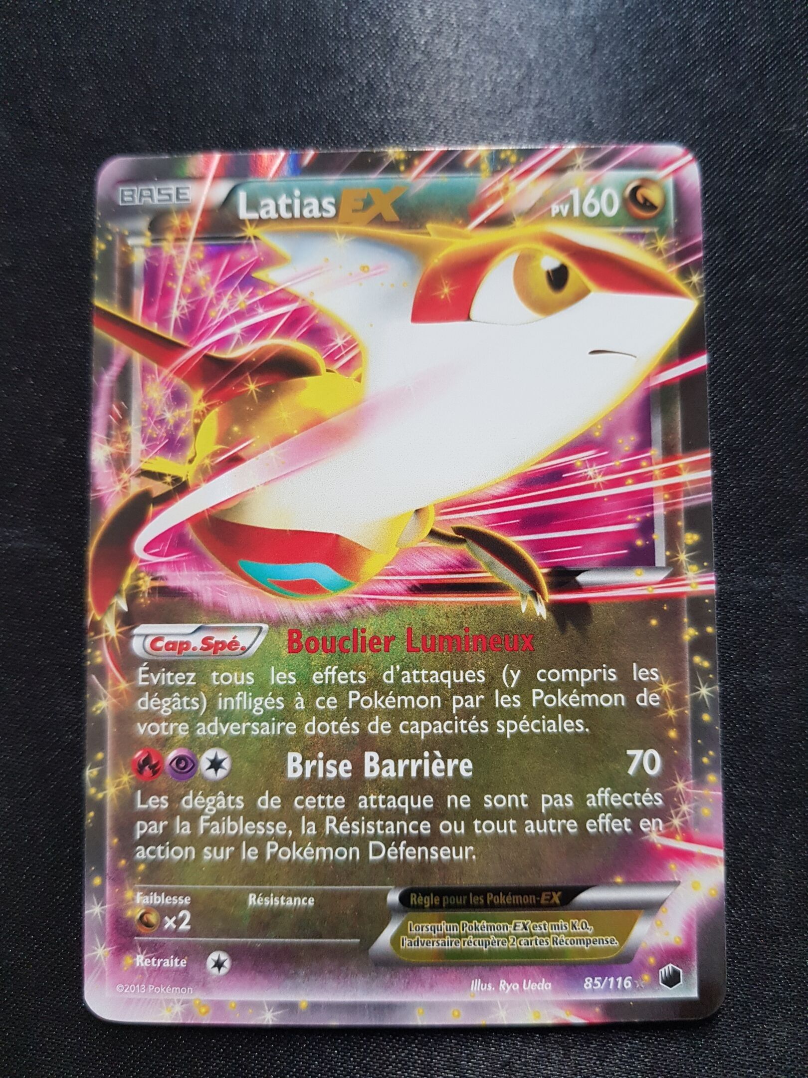NOIR ET BLANC Glaciation plasma - Latias EX 85/116 - Near mi…