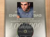the cd is in a clear plastic case with a picture of a man on it
