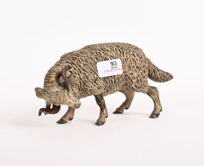 figurine représentant un mouton avec une étiquette de prix sur le dos