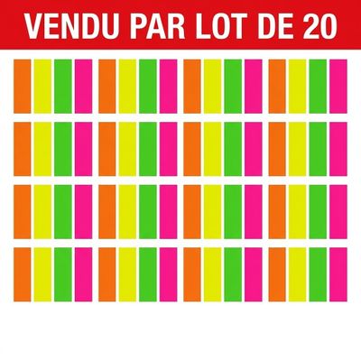 vendu par lot de 20