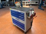 an image of a tool cart in a garage