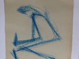 a picture of a drawing of a letter k on a piece of paper