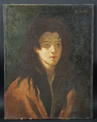 portrait d'un jeune homme en manteau marron