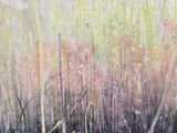 a picture of a painting of a field of grass