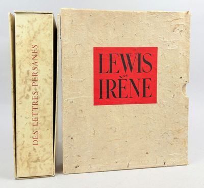 MORAND (Paul). Lewis et Irène. Lyon, Cercle Lyonnais du Livr…