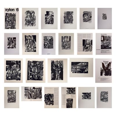 plusieurs photographies en noir et blanc issues d'une série de portraits
