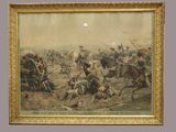 an image of a painting of a group of men in a field