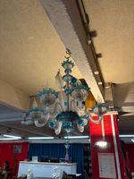 Lustre à six bras de lumière et deux appliques en verre de V… (photo 3)