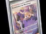 une carte sur laquelle figure l'image d'un personnage de dessin animé