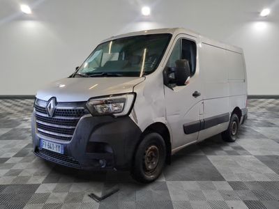 a picture of a white van parked in a room