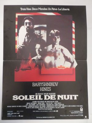 une affiche du film « Soleil de nuit »