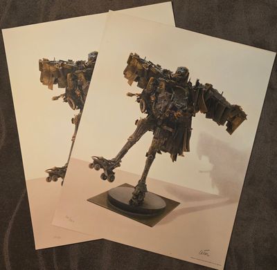 Deux reproductions lithographiques d'après CESAR - Yves MELC…