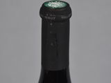 close up of a bottle of wine with a label on it