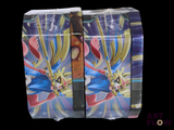 two boxes with a picture of a dragon on them