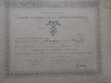 an old document with a picture of a horse on it ' s back