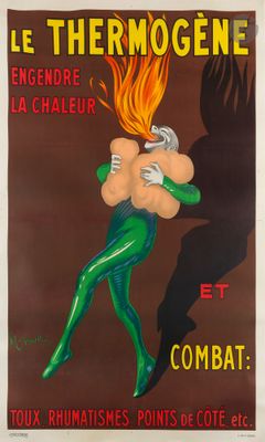 affiche française pour « Le Thermocne », « Thermocone », « La Chaleur » et « Combat »