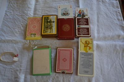 Lot de sept jeux 20ème siècle et rééditions non recomptéS do…