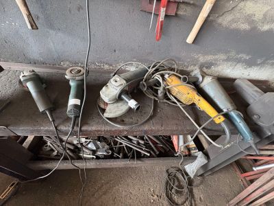a bunch of tools that are on a table