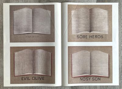 D'après Ed RUSCHA (1937) N°37, le point d'ironie.
