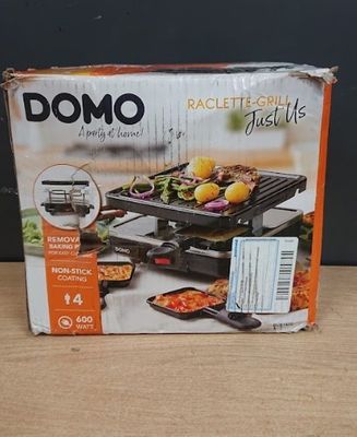 Appareil à raclette DOMO - DO9147G - Jusqu'à 4 personnes - R…