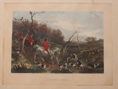 Lithographie en couleur d'après W.J. Schyew "Draving Cover"