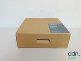 the box is empty and ready to be opened on the table