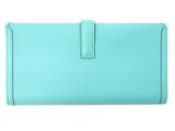 an image of a blue wallet on a white background