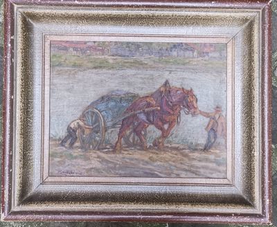 LORAND ZUBRICZKY ou LORAND ZUBRITZKY (1869- 1948) HONGRIE-SU…